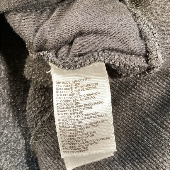 Men's Trivert Patch Pullover Hoodie by The North Face, Heather Gray, Small - Picture 11 of 12